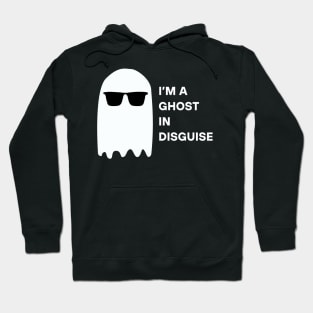 Halloween Minimal Ghost Costume Hoodie